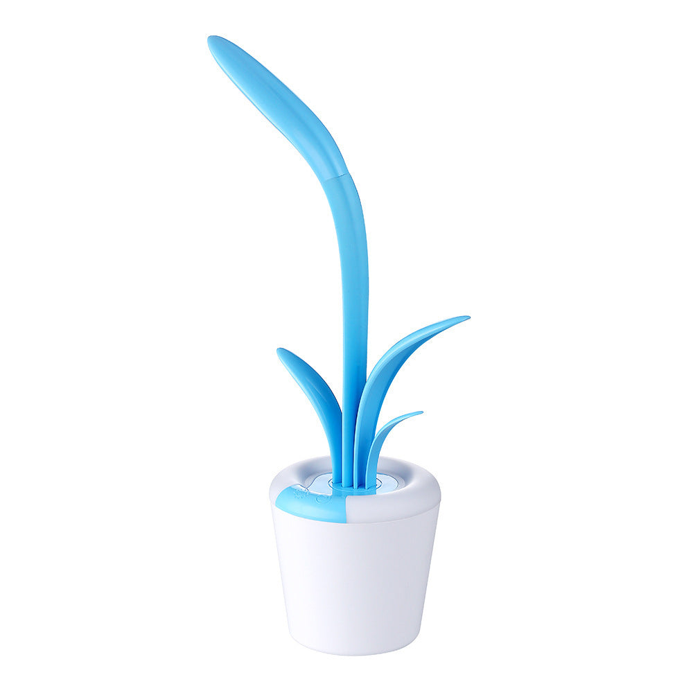 Plant-Shaped LED Lamp with Touch Control