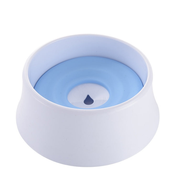 No-Splash Water Bowl with Floating Plate for Dogs & Cats