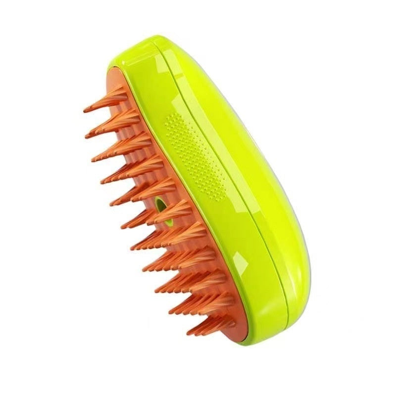 3-in-1 Steam Grooming Brush for Cats & Dogs
