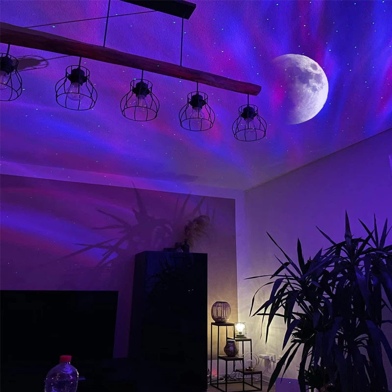 Aurora Galaxy Projector with Remote