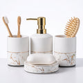 4-Piece Ceramic Bathroom Set