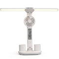 Folding Desk Lamp with Fan & Pen Holder