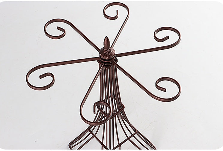Iron Stemware Rack for 6 Glasses