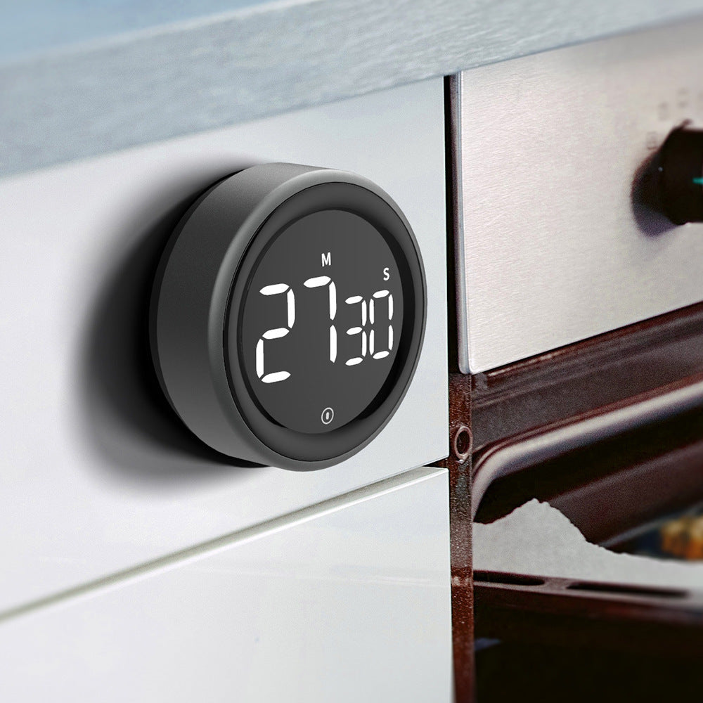 Magnetic Kitchen Timer with Large LED Display