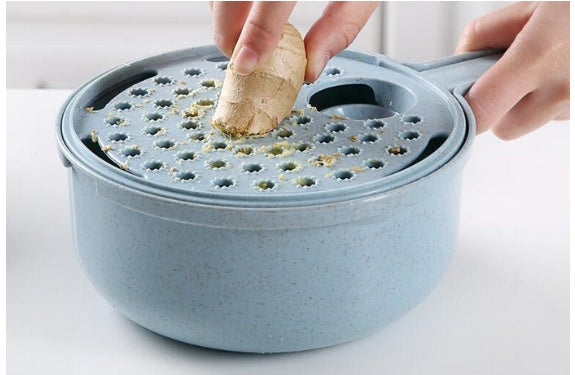 Mandoline Slicer & Bowl Set with Interchangeable Blades