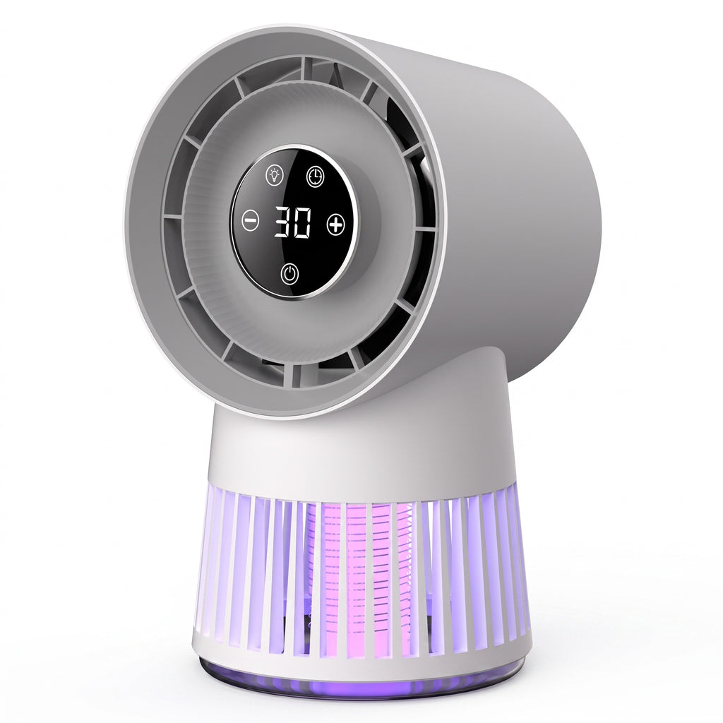Rechargeable Mosquito Trap with Quiet Fan