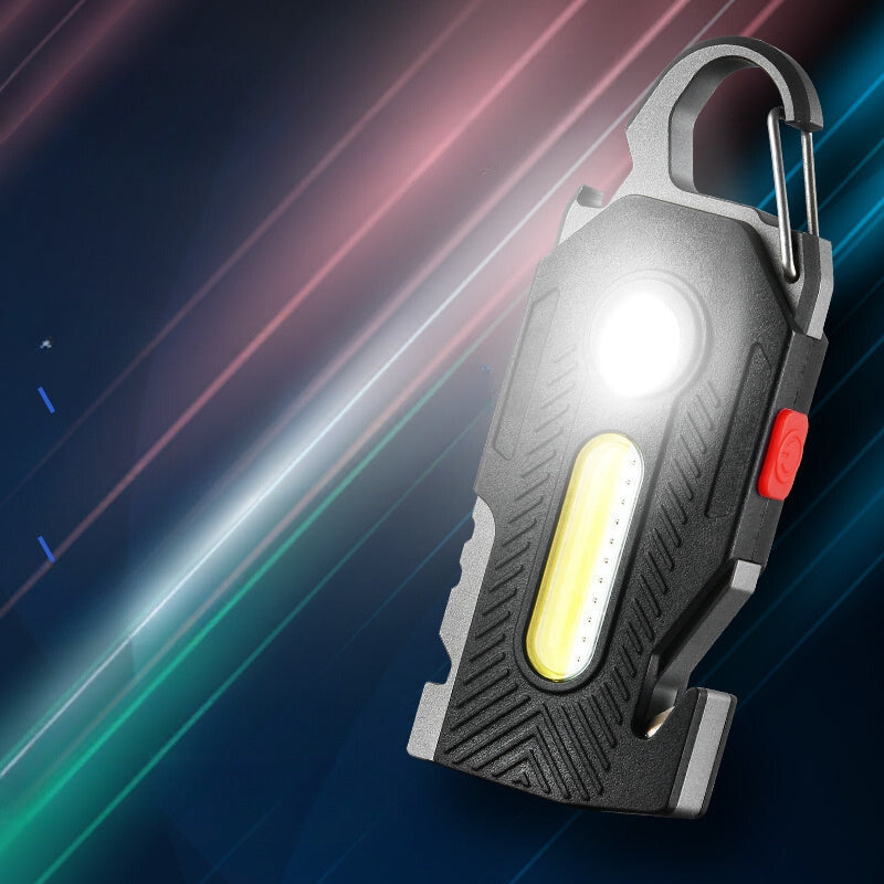 Rechargeable Emergency Light with LED & COB Panels