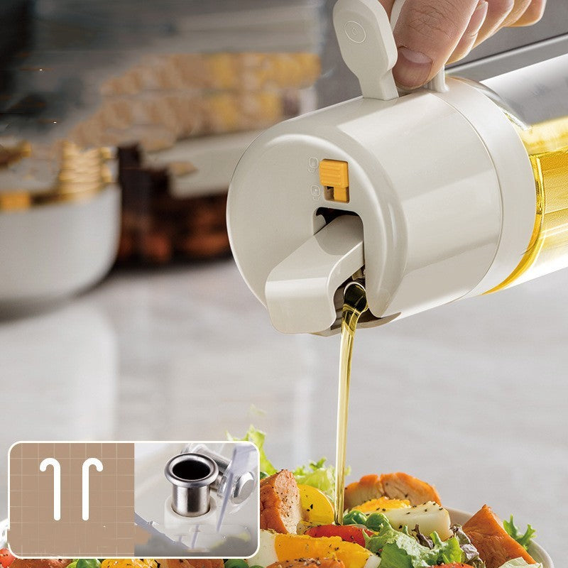 2-in-1 Olive Oil Sprayer & Pour Bottle