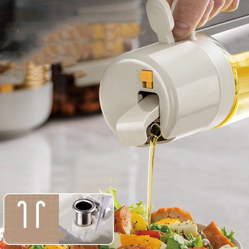 2-in-1 Olive Oil Sprayer & Pour Bottle
