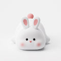Rabbit Night Light with Touch Dimmer, Soft Silicone