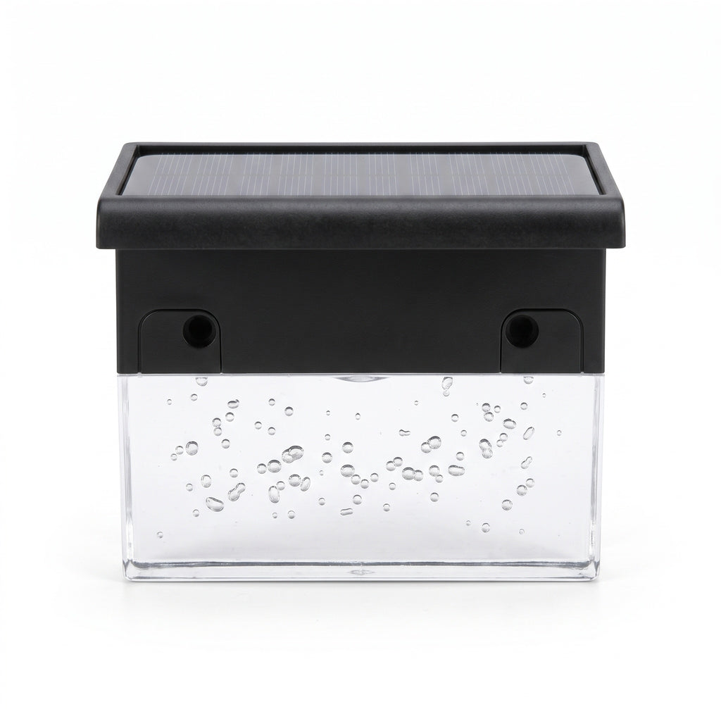 Solar Deck & Step Light — Waterproof, Color Changing