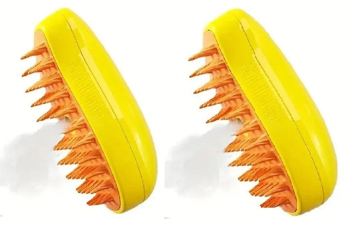 3-in-1 Steam Grooming Brush for Cats & Dogs