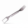 2-in-1 Watermelon Fork & Cube Slicer, Stainless Steel
