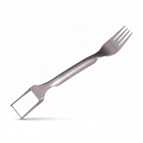 2-in-1 Watermelon Fork & Cube Slicer, Stainless Steel